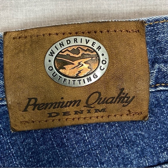 Windriver Fleece Lined Jeans 40X32 100% Cotton Relaxed Fit Tapered - Picture 9 of 14